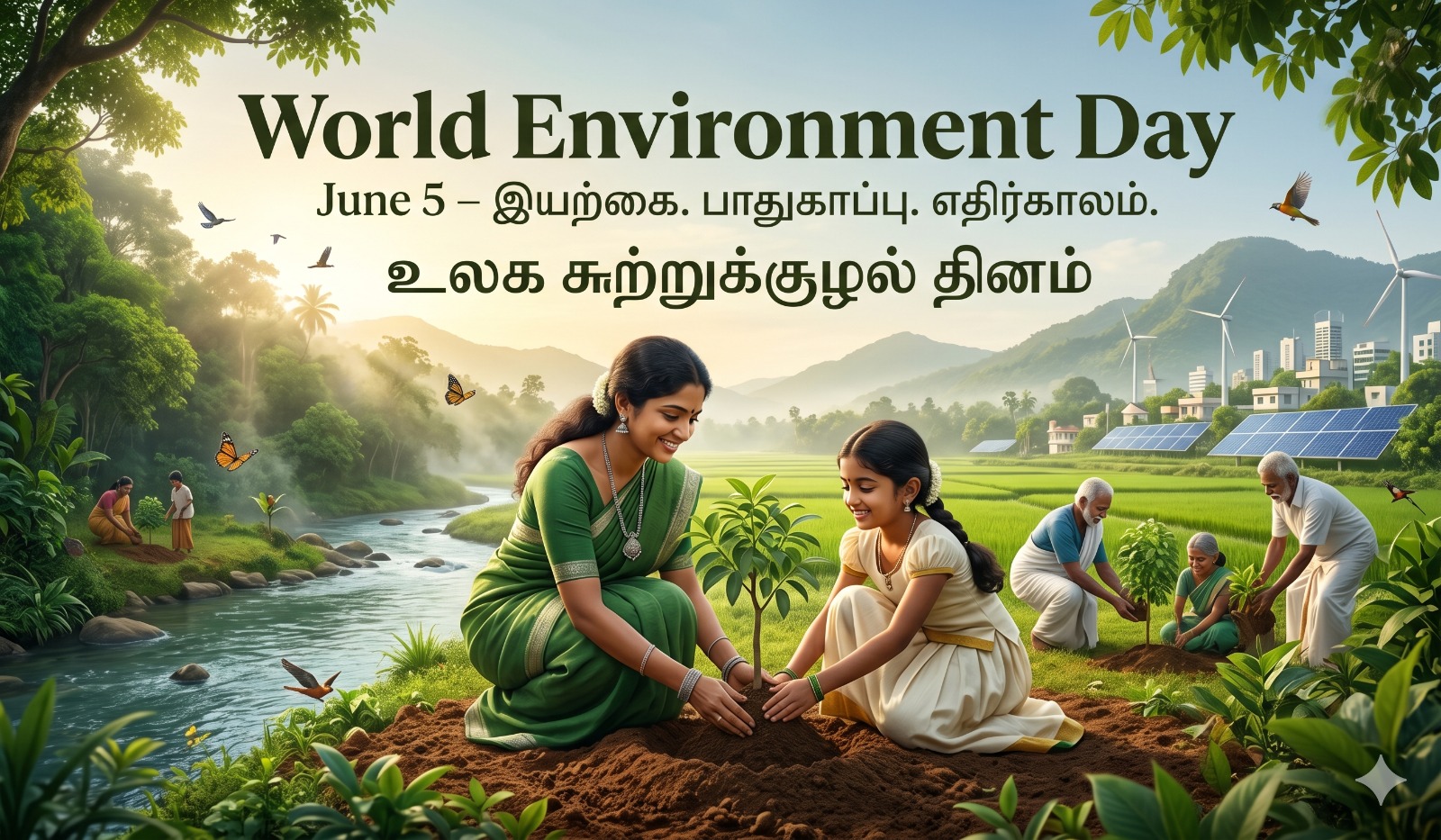 Treading poster in tnposter World Environment Day | உலக சுற்றுச்சூழல் தினம் tnposter download