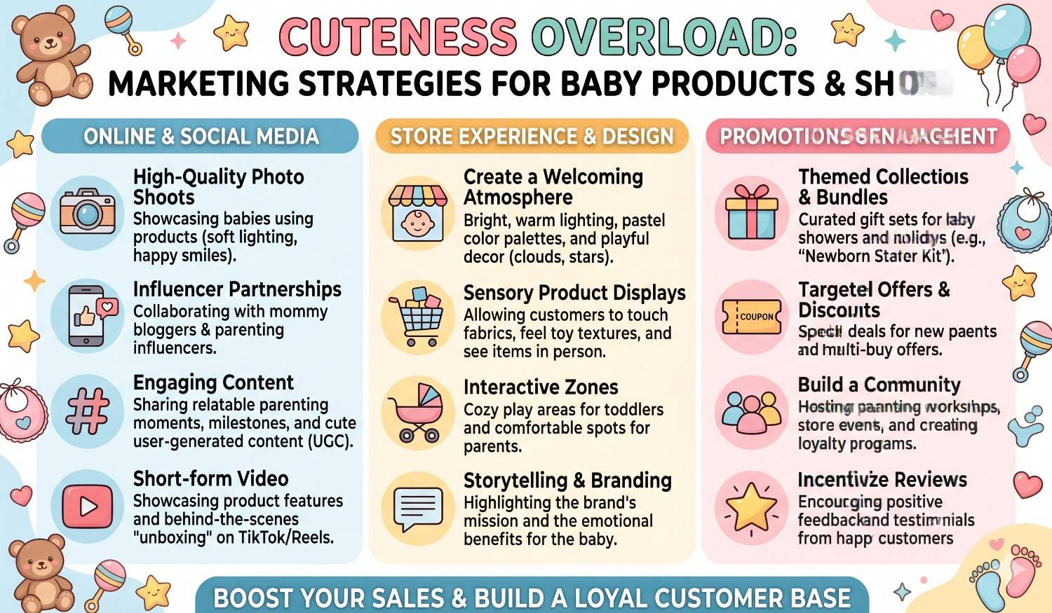 Baby Shop,Cuteness Overload: Marketing Strategies for Baby Products & Shops tamil