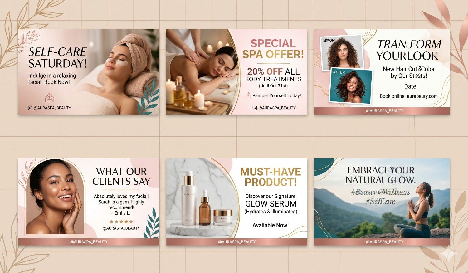 Beauty Parlor,Beauty Branding: Stunning Social Media Post Ideas for Spas & Salons tamil